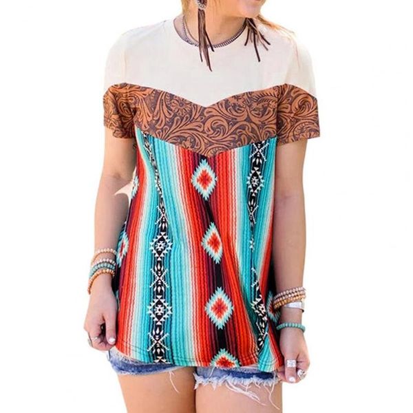women's t-shirt women plus size vintage printed bohemia style t shirt short sleeve o neck fashion casual party tees tshirt, White
women's t-shirt women plus size vintage printed bohemia style t shirt short sleeve o neck fashion casual party tees tshirt, White