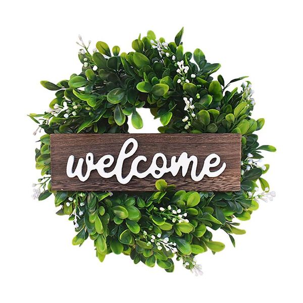 decorative flowers & wreaths welcome wreath easter garland door sign hanging-decoration artificial-front-door ornament home-decoration
decorative flowers & wreaths welcome wreath easter garland door sign hanging-decoration artificial-front-door ornament home-decoration