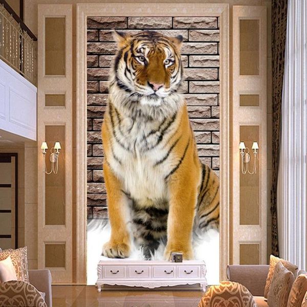 custom mural non-woven 3d tiger entrance corridor backdrop room decoration paintings living self adhesive wallpaper decor wallpapers
custom mural non-woven 3d tiger entrance corridor backdrop room decoration paintings living self adhesive wallpaper decor wallpapers