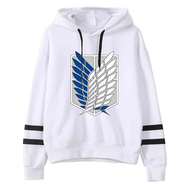 attack on titan sweatshirt warm pullover coat hoodie y0319, Black