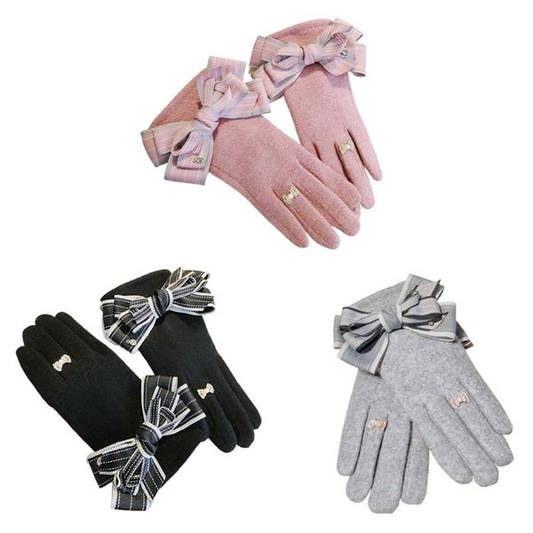 five fingers gloves cashmere thick warm men winter multi color cute bow decor mittens full finger for cold weather cycling, Blue;gray
five fingers gloves cashmere thick warm men winter multi color cute bow decor mittens full finger for cold weather cycling, Blue;gray