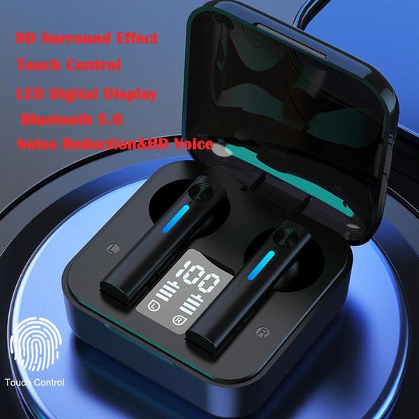 5.0 earphones wireless headphone 9d stereo sports game earbuds headsets with microphone touch control cell phone
5.0 earphones wireless headphone 9d stereo sports game earbuds headsets with microphone touch control cell phone