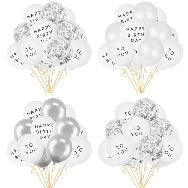 party decoration 10/12inch set white happy birthday to you letter latex balloon helium decorations for wedding balloons
party decoration 10/12inch set white happy birthday to you letter latex balloon helium decorations for wedding balloons