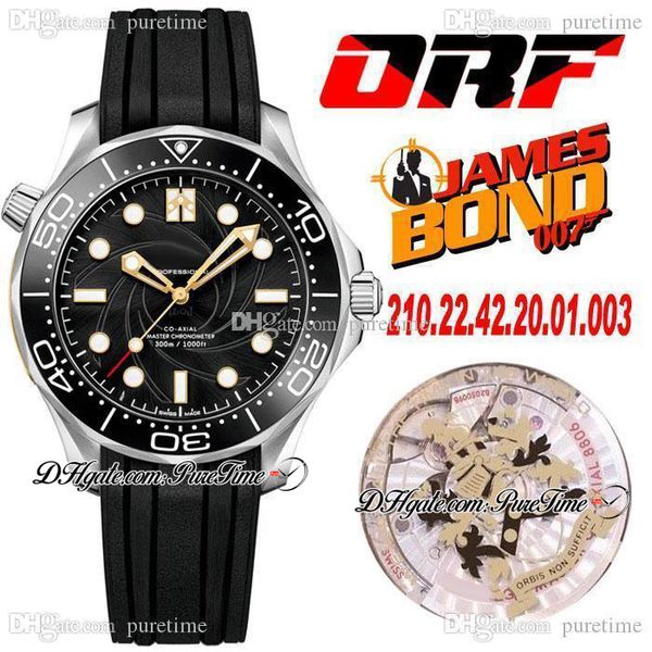 orf diver 300m "james bond" 007 a8806 automatic mens watch 42mm no date black textured dial super edition rubber strap 210.22.42.2, Slivery;brown
orf diver 300m "james bond" 007 a8806 automatic mens watch 42mm no date black textured dial super edition rubber strap 210.22.42.2, Slivery;brown