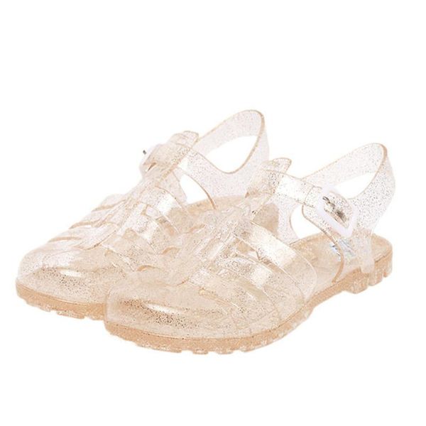 women summer beach sandals round toe crystal jelly flats gladiator rain shoes waterproof buckle outdoor girl casual, Black
women summer beach sandals round toe crystal jelly flats gladiator rain shoes waterproof buckle outdoor girl casual, Black