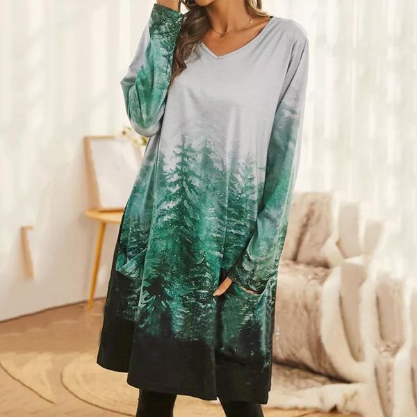 casual dresses loose midi dress women long sleeve landscape print v-neck patchwork wrap hip streetwear fashion woman vestidos, Black;gray
casual dresses loose midi dress women long sleeve landscape print v-neck patchwork wrap hip streetwear fashion woman vestidos, Black;gray