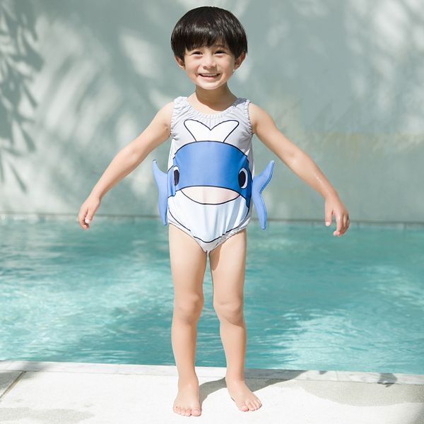boys' in 2019 one-piece new boy cute cartoon better spring children's swimsuit hat, White;black
boys' in 2019 one-piece new boy cute cartoon better spring children's swimsuit hat, White;black