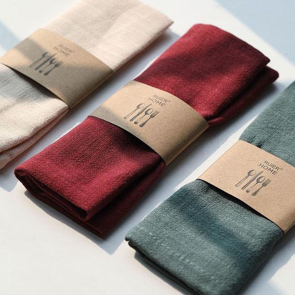 table napkin 4pcs/set linen napkins 30*42cm cotton tea towels for wedding handkerchief cloth dinner decorative
table napkin 4pcs/set linen napkins 30*42cm cotton tea towels for wedding handkerchief cloth dinner decorative