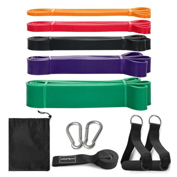 5pcs/set elastic bands for fitness gum resistance yoga workout sport rubber training exercise equipments 
5pcs/set elastic bands for fitness gum resistance yoga workout sport rubber training exercise equipments