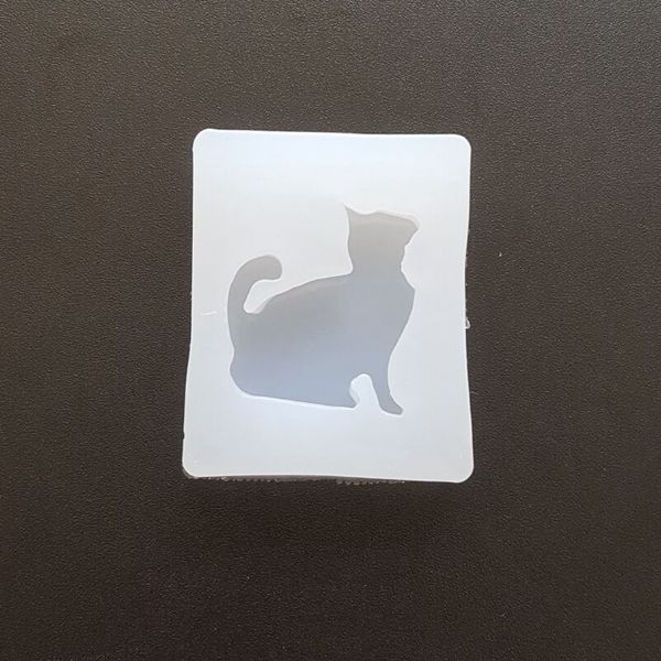 cat shaped diy silicone pendant mold making jewelry pendant resin casting mould candle soap craft tool, Slivery;golden
cat shaped diy silicone pendant mold making jewelry pendant resin casting mould candle soap craft tool, Slivery;golden