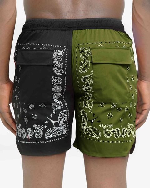 pant fashion slacks casual color matching shorts men's summer high street sports print running loose capri pants, Black
pant fashion slacks casual color matching shorts men's summer high street sports print running loose capri pants, Black
