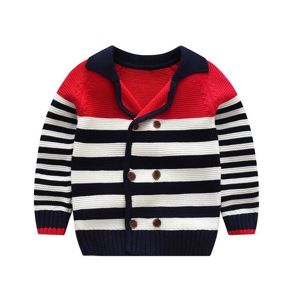 cardigan fashion europe children's sweater girls striped pattern baby knitted clothes kids cotton outwear, Blue
cardigan fashion europe children's sweater girls striped pattern baby knitted clothes kids cotton outwear, Blue