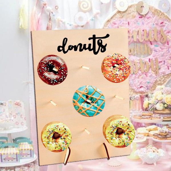 other festive & party supplies wooden donut wall stand 9 donuts holder christmas decoration for dessert table wedding birthda candy decor
other festive & party supplies wooden donut wall stand 9 donuts holder christmas decoration for dessert table wedding birthda candy decor