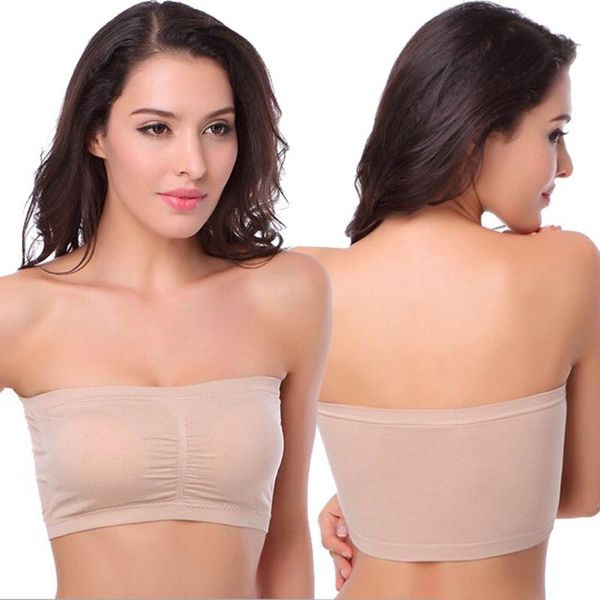 bustiers & corsets womens strapless removable pads seamless crop bra bandeau tube colors, Black;white
bustiers & corsets womens strapless removable pads seamless crop bra bandeau tube colors, Black;white