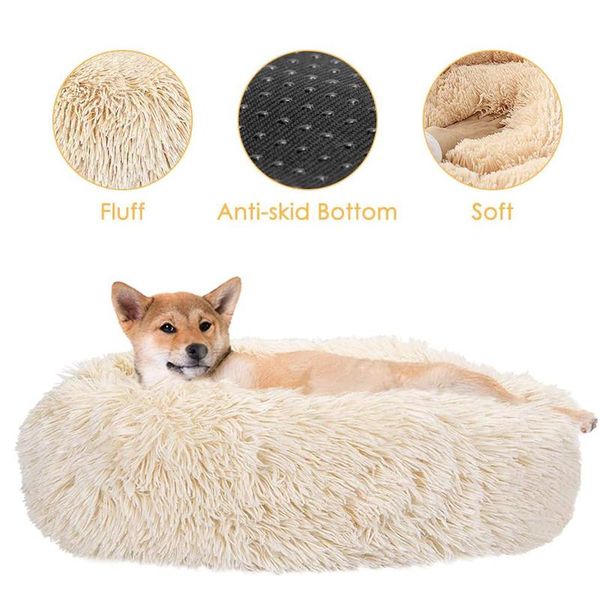 kennels & pens 120cm calming faux fur donut cuddler dog bed round cat pillow plush cushion with cozy sponge non-slip bottom
kennels & pens 120cm calming faux fur donut cuddler dog bed round cat pillow plush cushion with cozy sponge non-slip bottom