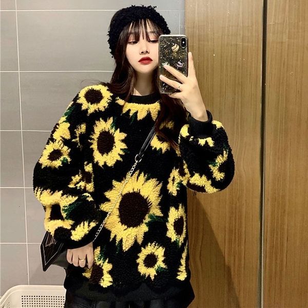 women's hoodies & sweatshirts yellow sunflower black women knitted sweatshirt o neck long sleeve jumper outerwear female pullover casua
women's hoodies & sweatshirts yellow sunflower black women knitted sweatshirt o neck long sleeve jumper outerwear female pullover casua