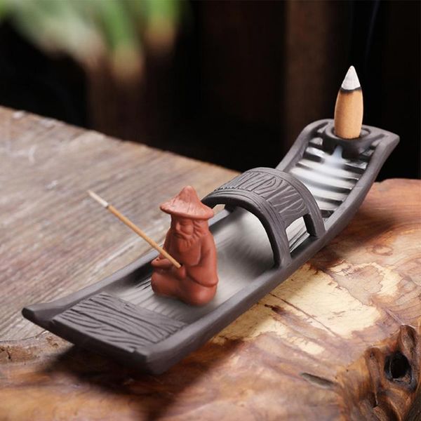 fragrance lamps retro boat shape incense burner dragon stick holder ceramic relax your body censer ornaments for table
fragrance lamps retro boat shape incense burner dragon stick holder ceramic relax your body censer ornaments for table