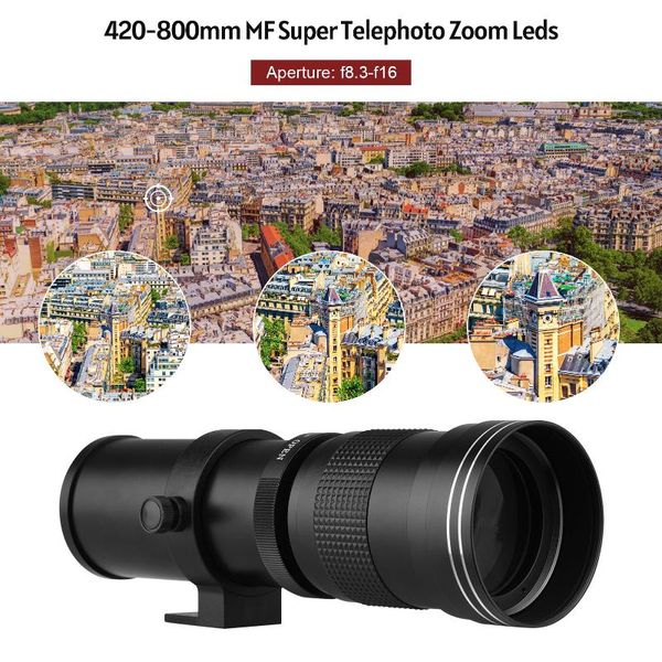 other cctv cameras camera mf super telepo zoom lens f/8.3-16 420-800mm t2 mount with ai-mount adapter ring replacement for nikon
other cctv cameras camera mf super telepo zoom lens f/8.3-16 420-800mm t2 mount with ai-mount adapter ring replacement for nikon