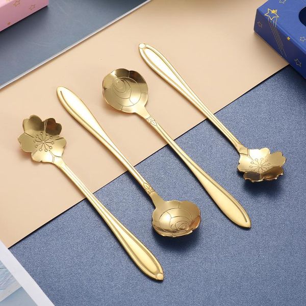 flatware sets 410 stainless steel spoon cherry blossom rose flower engrave coffee two-piece set wedding hand gift
flatware sets 410 stainless steel spoon cherry blossom rose flower engrave coffee two-piece set wedding hand gift