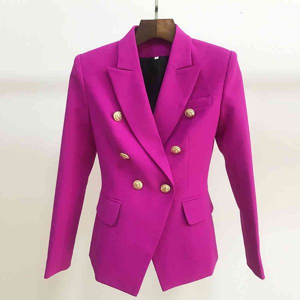 women's wool & blends female blazer with lion-shaped buttons, purple jacket slim, button-studded, double breasted style, om1y, Black
women's wool & blends female blazer with lion-shaped buttons, purple jacket slim, button-studded, double breasted style, om1y, Black