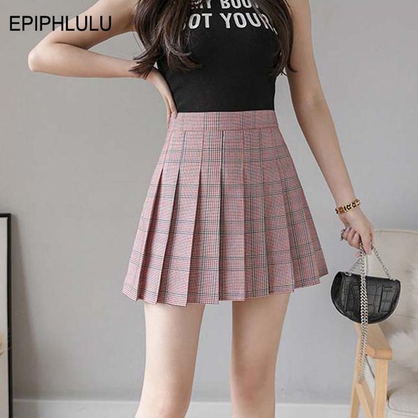 skirts 2021 summer plaid skirt women school pleated korean style mini short ladies a-line japanese, Black
skirts 2021 summer plaid skirt women school pleated korean style mini short ladies a-line japanese, Black