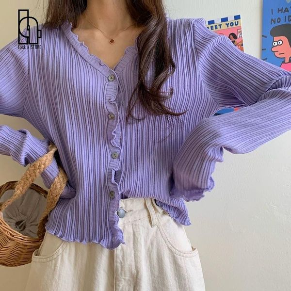 women's knits & tees korean short sweater women v-neck knitted cardigan 2021 fashion single breasted elasticity cropped female, White
women's knits & tees korean short sweater women v-neck knitted cardigan 2021 fashion single breasted elasticity cropped female, White
