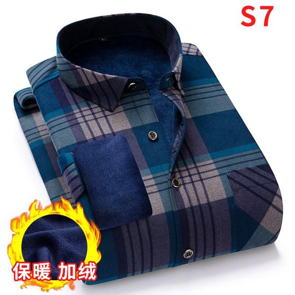 men's casual shirts winter warm shirt plus velvet thickening fashion print plaid long sleeve brand dress, White;black
men's casual shirts winter warm shirt plus velvet thickening fashion print plaid long sleeve brand dress, White;black