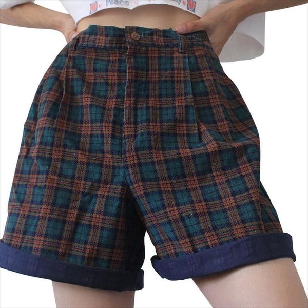 pants summer vintage striped high women shorts street colorful spring loose with pocket clothes streetwear, White;black
pants summer vintage striped high women shorts street colorful spring loose with pocket clothes streetwear, White;black