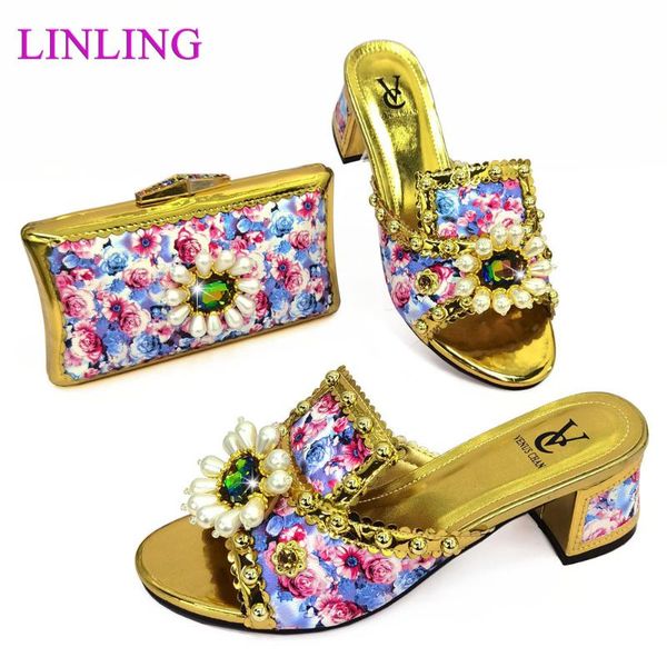 dress shoes arrival gold color african women matching italian and bag set decorated with rhinestone ladies, Black
dress shoes arrival gold color african women matching italian and bag set decorated with rhinestone ladies, Black