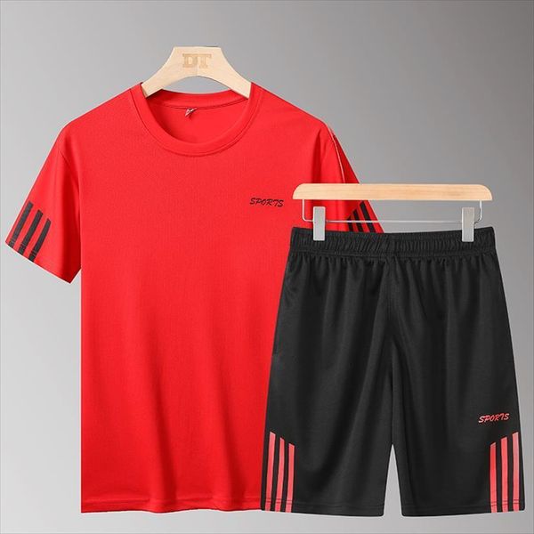 male summer casual clothing set mens tracksuit fitness suit sporting suits short sleeve t shirt shorts breathable 2 piece, Gray
male summer casual clothing set mens tracksuit fitness suit sporting suits short sleeve t shirt shorts breathable 2 piece, Gray