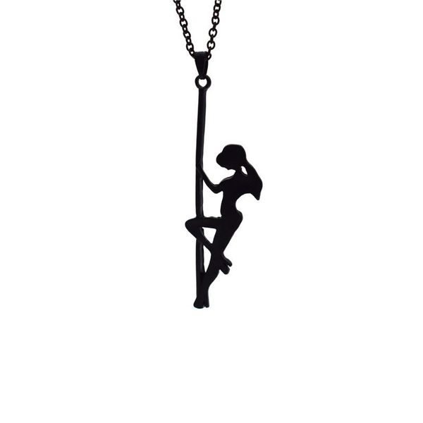 pendant necklaces 4 colors trendy pole dancer necklace strip silhouette gift for bachelorette party women sport jewellery, Silver
pendant necklaces 4 colors trendy pole dancer necklace strip silhouette gift for bachelorette party women sport jewellery, Silver