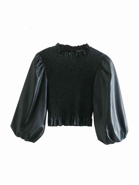 leather jacket high fashion men belt wind, autumn and winter bubble sleeve short c4-1269, Black
leather jacket high fashion men belt wind, autumn and winter bubble sleeve short c4-1269, Black