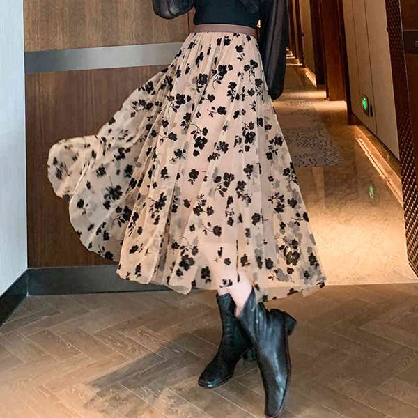 skirts 3 layered skirt women autumn winter fashion floral embroidered long mesh tulle skirts, Black
skirts 3 layered skirt women autumn winter fashion floral embroidered long mesh tulle skirts, Black