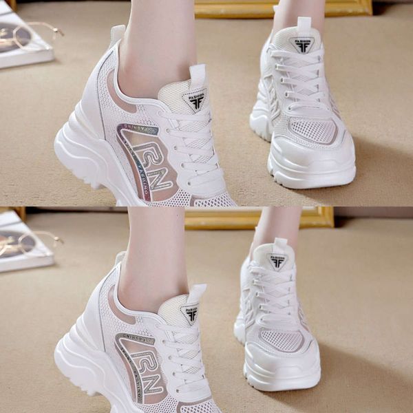 Casual shoes 2021 summer new women's comfortable cowhide hollow mesh fashion sports heightening casual white shoes T4KU, Color mesh
Casual shoes 2021 summer new women's comfortable cowhide hollow mesh fashion sports heightening casual white shoes T4KU, Color mesh