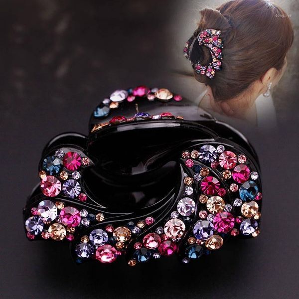 large size acrylic hair claw colorful crystal shiny rhinestones hairpin elegant accessories styling tools1
large size acrylic hair claw colorful crystal shiny rhinestones hairpin elegant accessories styling tools1