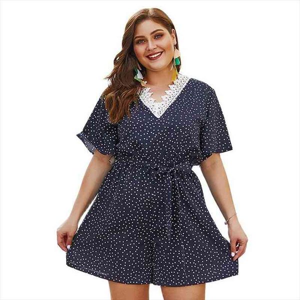 summer plus size playsuits dot lace up womens playsuit large size 4xl jumpsuits female v neck holiday beachwear outfit overalls, Black;white
summer plus size playsuits dot lace up womens playsuit large size 4xl jumpsuits female v neck holiday beachwear outfit overalls, Black;white