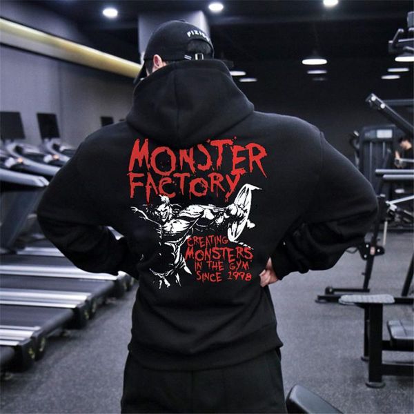 men's hoodies & sweatshirts men fitness fashion hoodie male bodybuilding sweatshirt jacket high kangaroo pockets quality brand clothing, Black
men's hoodies & sweatshirts men fitness fashion hoodie male bodybuilding sweatshirt jacket high kangaroo pockets quality brand clothing, Black