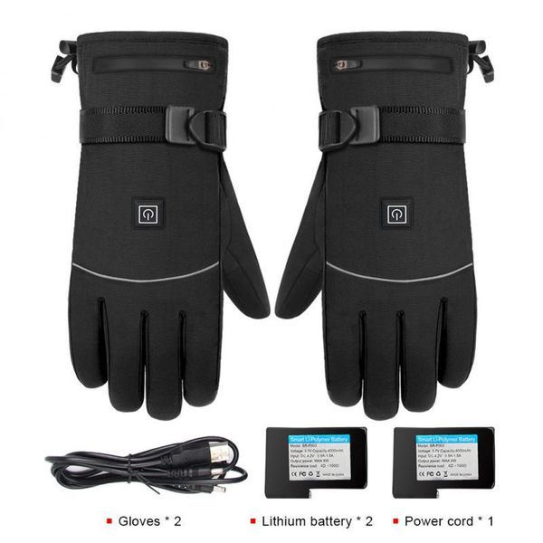 cycling gloves winter electric heated waterproof windproof warm heating touch screen powered christmas gift, Black
cycling gloves winter electric heated waterproof windproof warm heating touch screen powered christmas gift, Black