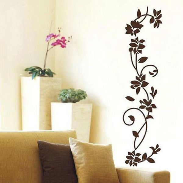 wall stickers 1pc removable 30x105cm black classic mounted sticker home flower vine walls decor
wall stickers 1pc removable 30x105cm black classic mounted sticker home flower vine walls decor