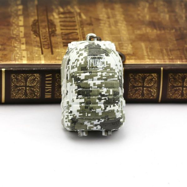 keychains battleground big camouflage bagpack keychain pendants pubg metal level 3 keyring can open chaveiro accessory, Silver
keychains battleground big camouflage bagpack keychain pendants pubg metal level 3 keyring can open chaveiro accessory, Silver