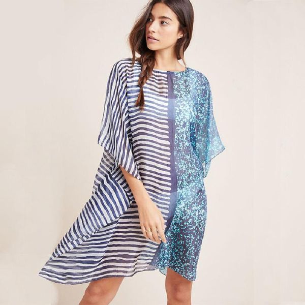 women's swimwear print chiffon beach cover up tunics for long kaftan bikini robe de plage sarong swimsuit coverup, White;black
women's swimwear print chiffon beach cover up tunics for long kaftan bikini robe de plage sarong swimsuit coverup, White;black