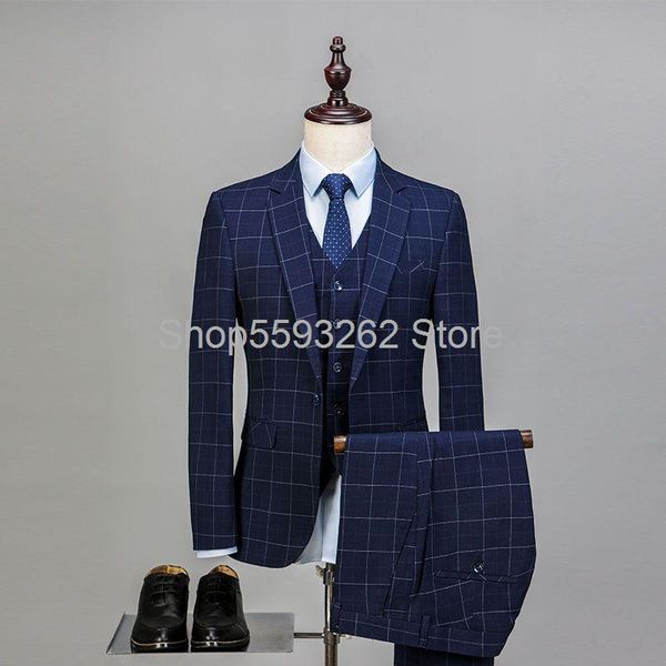 men's suits & blazers autumn slim suit wedding dress professional casual high-end, White;black
men's suits & blazers autumn slim suit wedding dress professional casual high-end, White;black