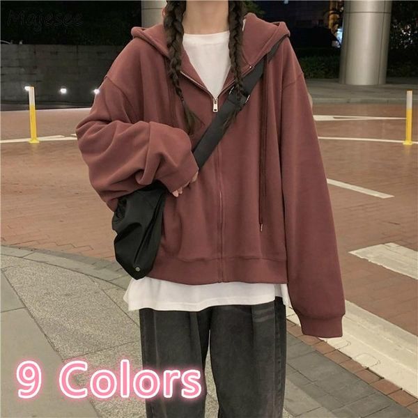 women's jackets women colorful hooded plus velvet basic all-match college students leisure outwear coats korean style chic female sprin, Black;brown
women's jackets women colorful hooded plus velvet basic all-match college students leisure outwear coats korean style chic female sprin, Black;brown