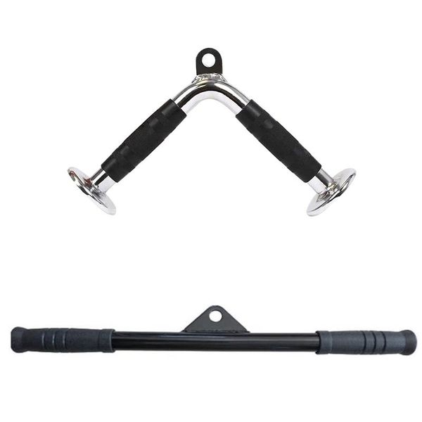 accessories 1 pcs cable machine handle attachments, weight lifting workout & diy home gym lat pulldown bar attachment 
accessories 1 pcs cable machine handle attachments, weight lifting workout & diy home gym lat pulldown bar attachment