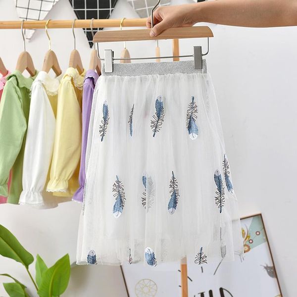 baby skirts spring/summer children girls mesh skirt feather printed puff princess, Blue
baby skirts spring/summer children girls mesh skirt feather printed puff princess, Blue