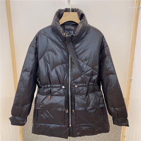 women's down & parkas duck womens outwear lightweight stand-up collar mid-length waist thickened jacket batwing long sleeve puffer caot, Black
women's down & parkas duck womens outwear lightweight stand-up collar mid-length waist thickened jacket batwing long sleeve puffer caot, Black