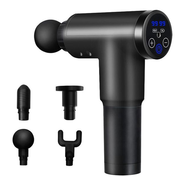 display therapy massage gun 32 gears muscle massager pain sport machine relax body slimming relief with 4 heads
display therapy massage gun 32 gears muscle massager pain sport machine relax body slimming relief with 4 heads