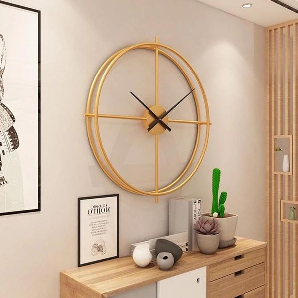 wall clocks ins silent metal clock nordic minimalist double layer geometric hanging ornaments home living room modern decoration
wall clocks ins silent metal clock nordic minimalist double layer geometric hanging ornaments home living room modern decoration