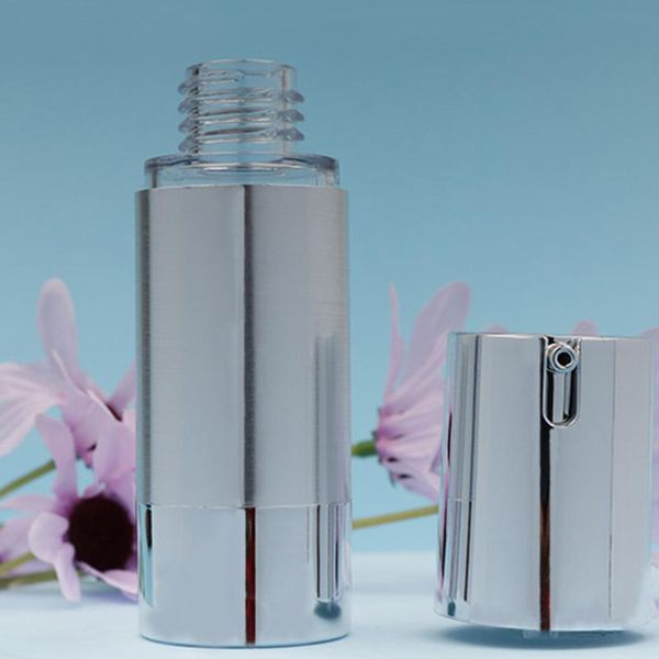 storage bottles & jars 15ml/30ml/50ml vacuum emulsion spray press silver electrochemical aluminum refillable makeup cosmetic container
storage bottles & jars 15ml/30ml/50ml vacuum emulsion spray press silver electrochemical aluminum refillable makeup cosmetic container