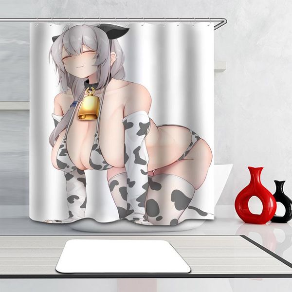 shower curtains anime temptation big breast bikini girl printing curtain bathroom products with hook waterproof decoration
shower curtains anime temptation big breast bikini girl printing curtain bathroom products with hook waterproof decoration